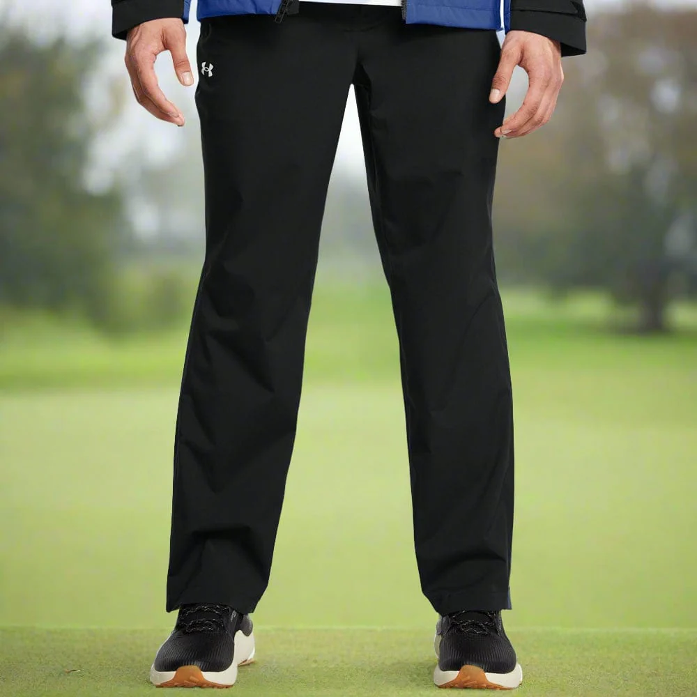 Under Armour Drive Rain Waterproof Suit - Midnight Navy/Metallic Silver/Black - Image 8