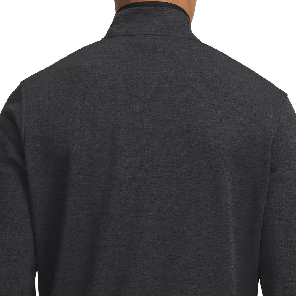 Under Armour Drive Sweaterfleece 1/2 Zip Pullover - Black/Anthracite/Black - Image 4