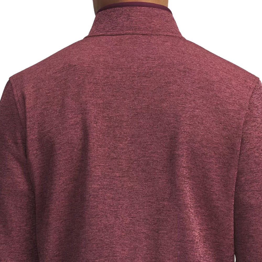 Under Armour Drive Sweaterfleece 1/2 Zip Pullover - Dark Maroon - Image 4