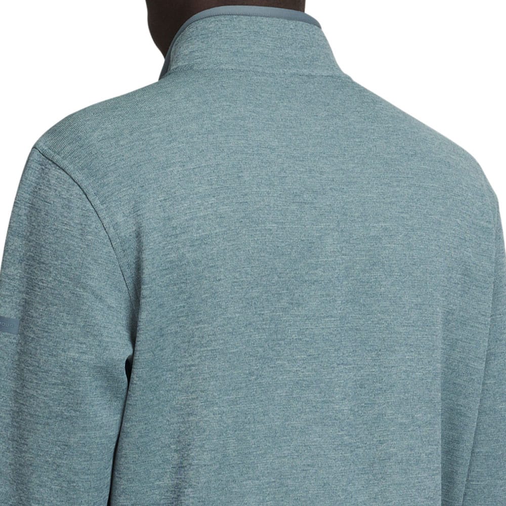 Under Armour Drive Sweaterfleece 1/2 Zip Pullover - Jasper Blue/Serpentine/Jasper Blue - Image 4