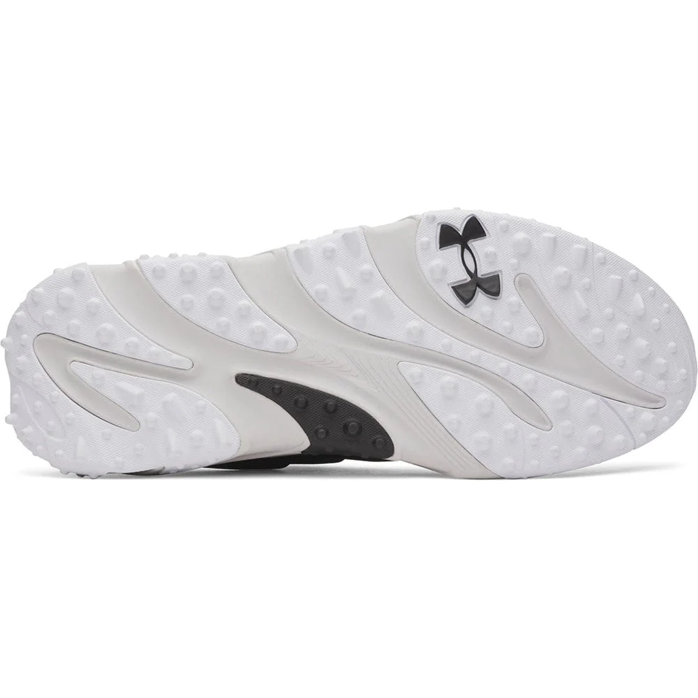 Under Armour Halo Tour Waterproof Spikeless Shoes - Black/Black/Castlerock - Image 2