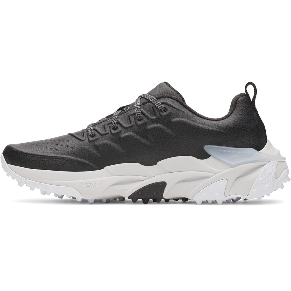 Under Armour Halo Tour Waterproof Spikeless Shoes - Black/Black/Castlerock - Image 4
