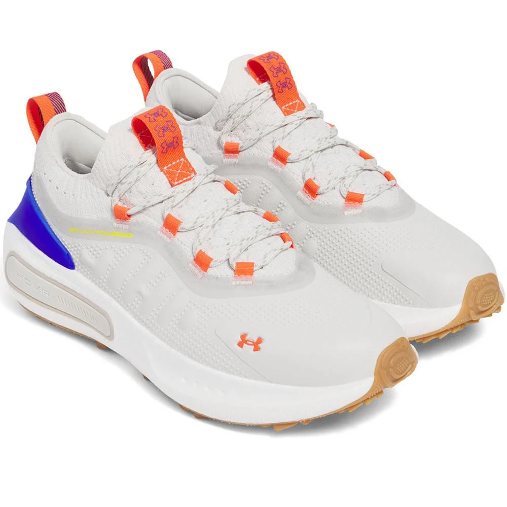 Under Armour Phantom Fore Moving Day Spikeless Waterproof Shoes - White Clay/Stone/Royal - Image 2