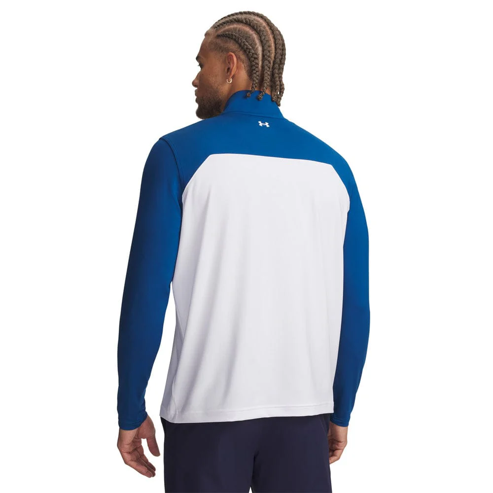 Under Armour T2G 1/4 Zip Pullover - Varsity Blue/White/White - Image 2