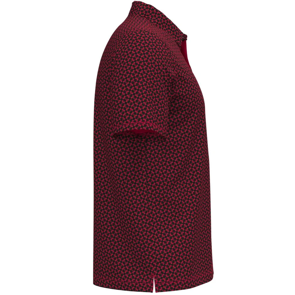 Under Armour T2G Printed Polo Shirt - Racer Red/Black/White - Image 4