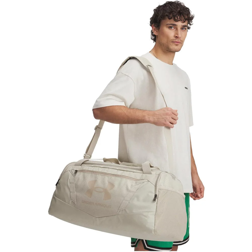 Under Armour Undeniable 5.0 Medium Duffle Bag - Khaki Base/City Khaki/City Khaki - Image 5