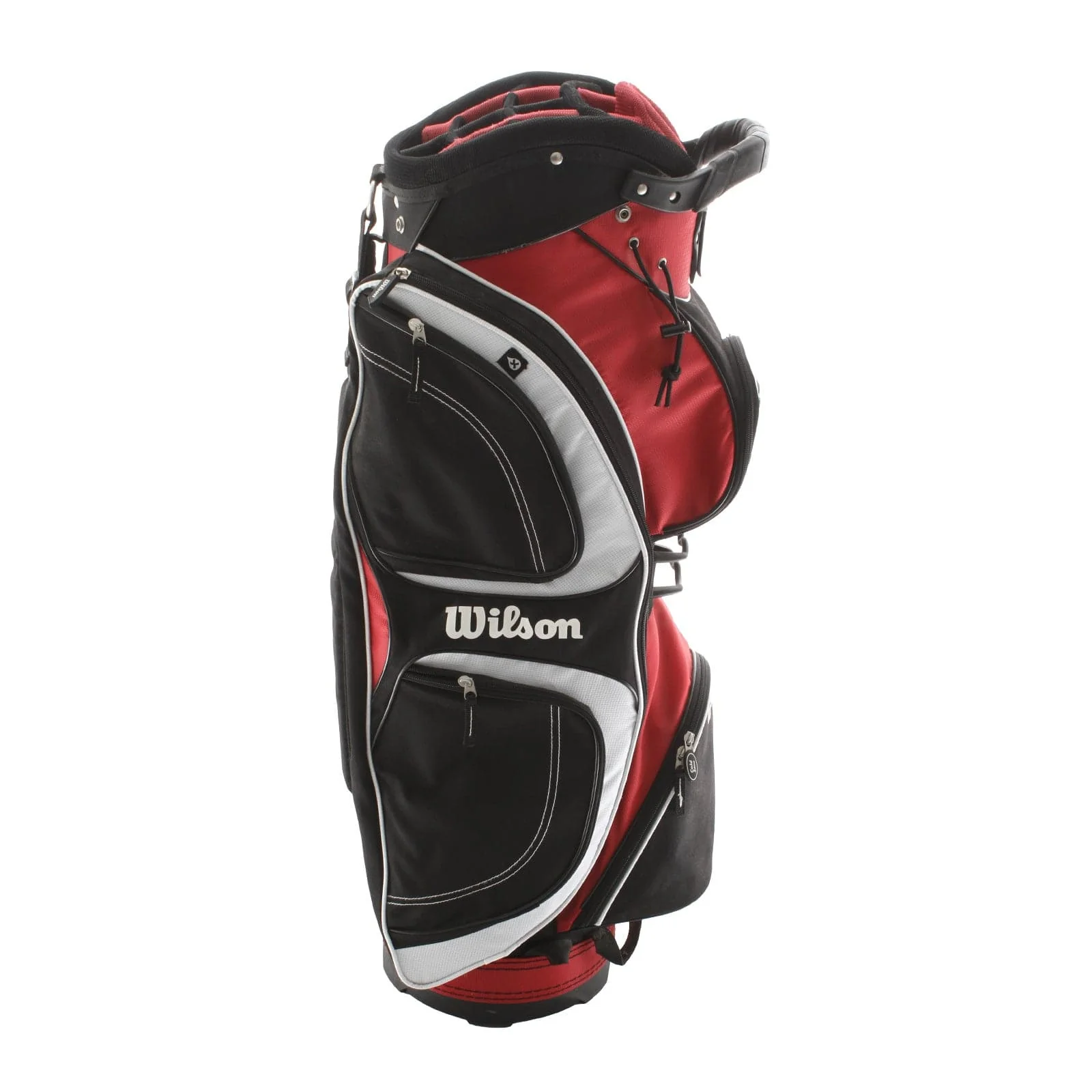 Wilson Cart Bag - Black/Red/White - Image 3