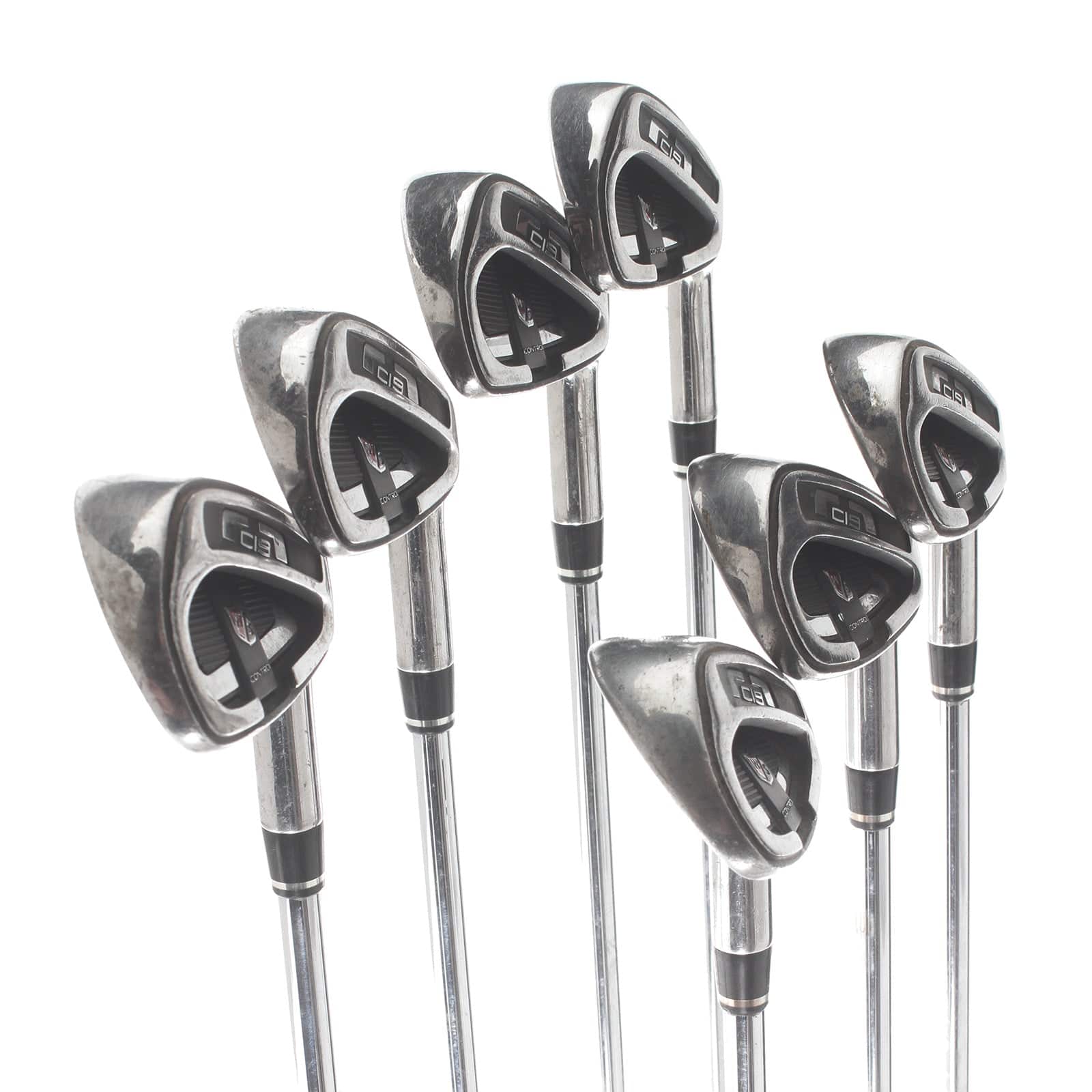 Wilson CI9 Steel Mens Right Hand Irons 4-PW Uniflex - True Temper - Image 2