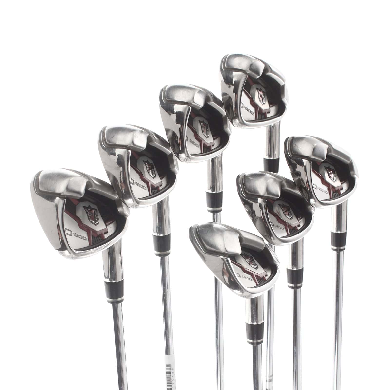 Wilson D.200 Steel Mens Right Hand Irons 5-SW Uniflex - True Temper SL 85 - Image 2