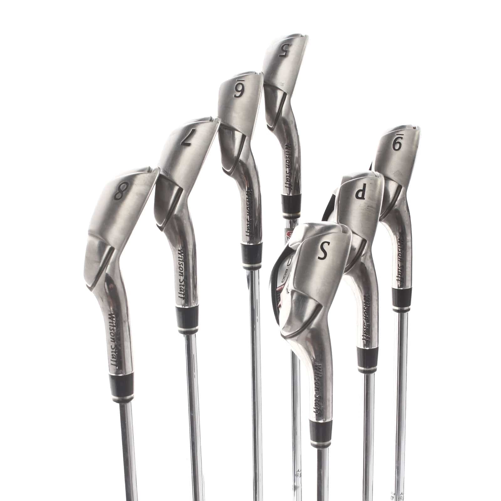Wilson D.200 Steel Mens Right Hand Irons 5-SW Uniflex - True Temper SL 85 - Image 3