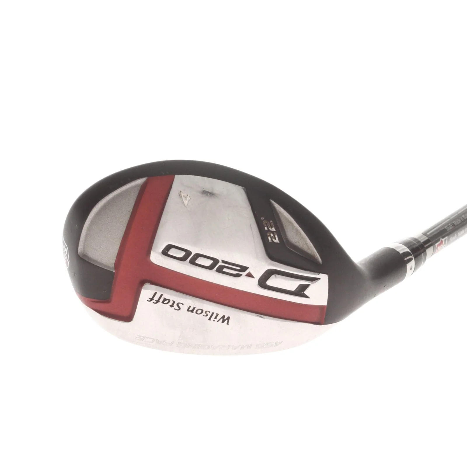 Wilson D200 Graphite Mens Left Hand 4 Hybrid 22* Regular - UST Mamiya Elements Chrome 54FR - Image 2
