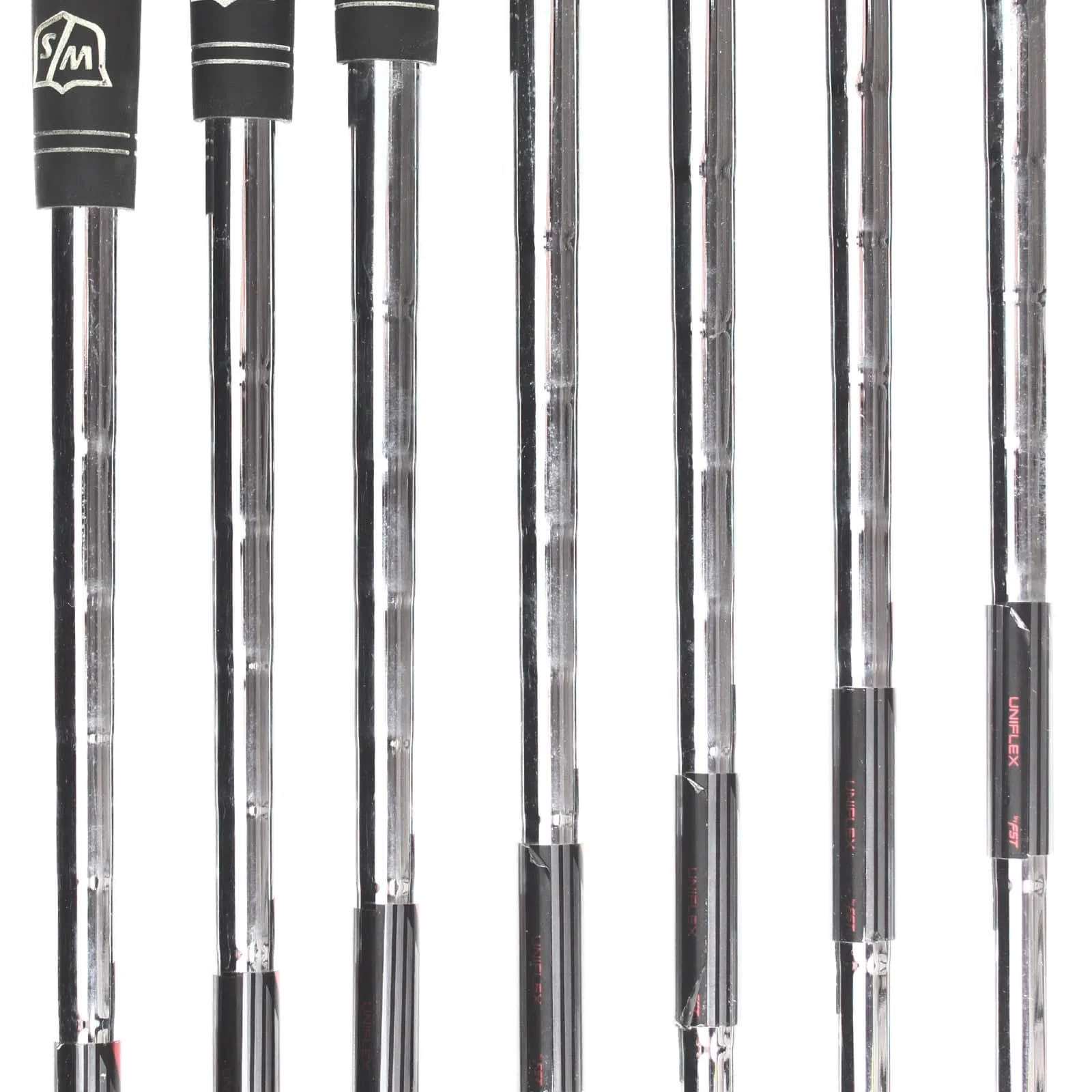 Wilson D250 Steel Mens Left Hand Irons 4-PW Uniflex - Wilson D250 - Image 6