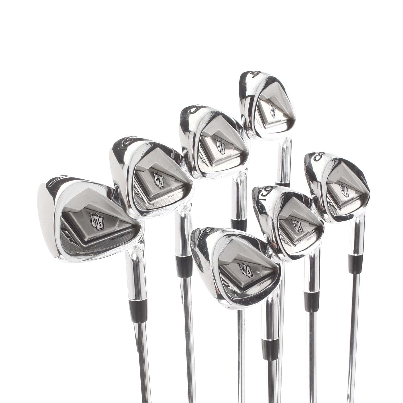 Wilson D7 Forged Steel Mens Right Hand Irons 4-PW Regular - KBS $-Taper 100 - Image 2