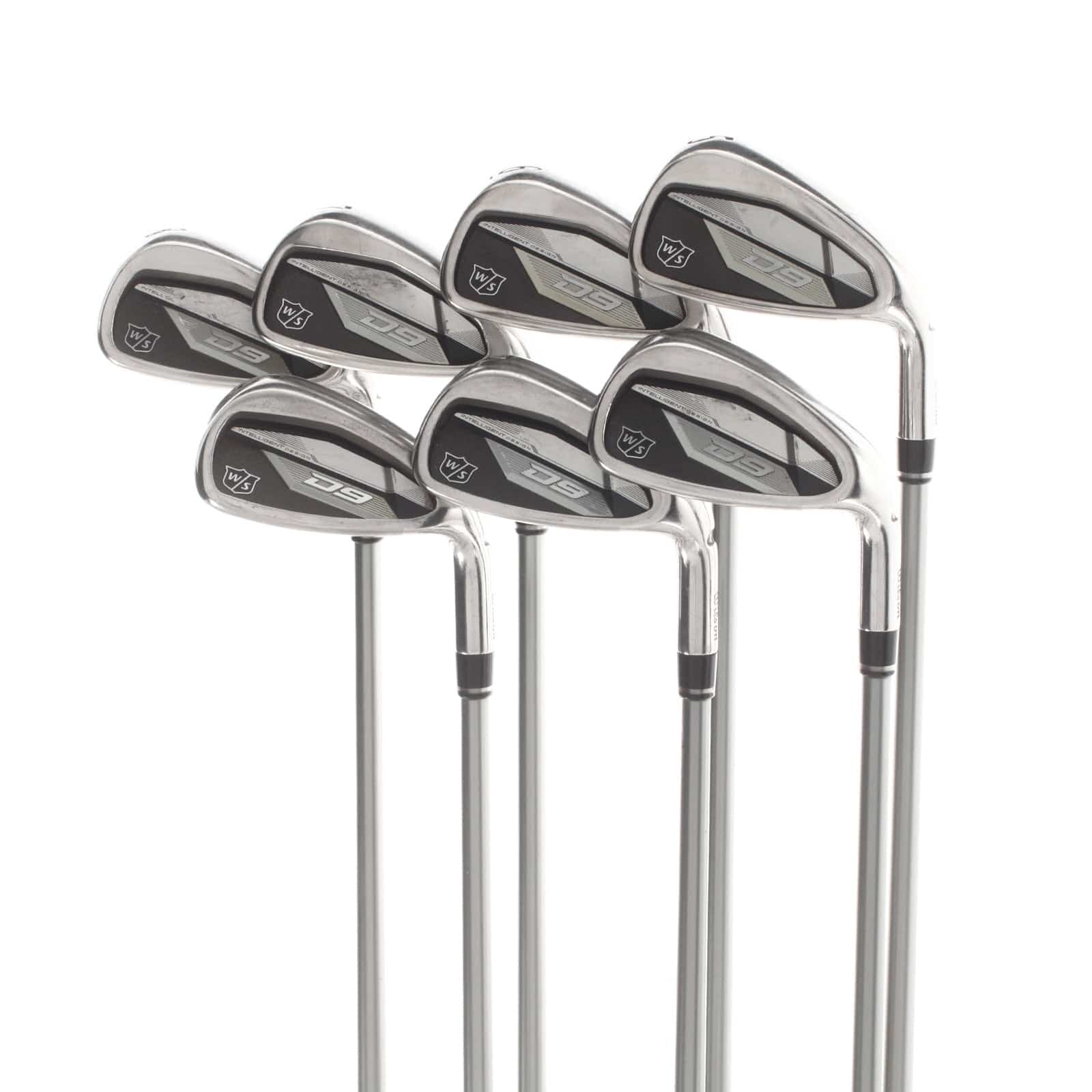 Wilson D9 Graphite Mens Right Hand Irons 5-GW Regular - UST Mamiya Recoil 460