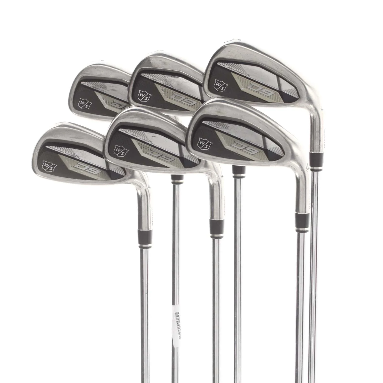 Wilson D9 Steel Mens Right Hand Irons 5-PW Regular - KBS Max Ultralite