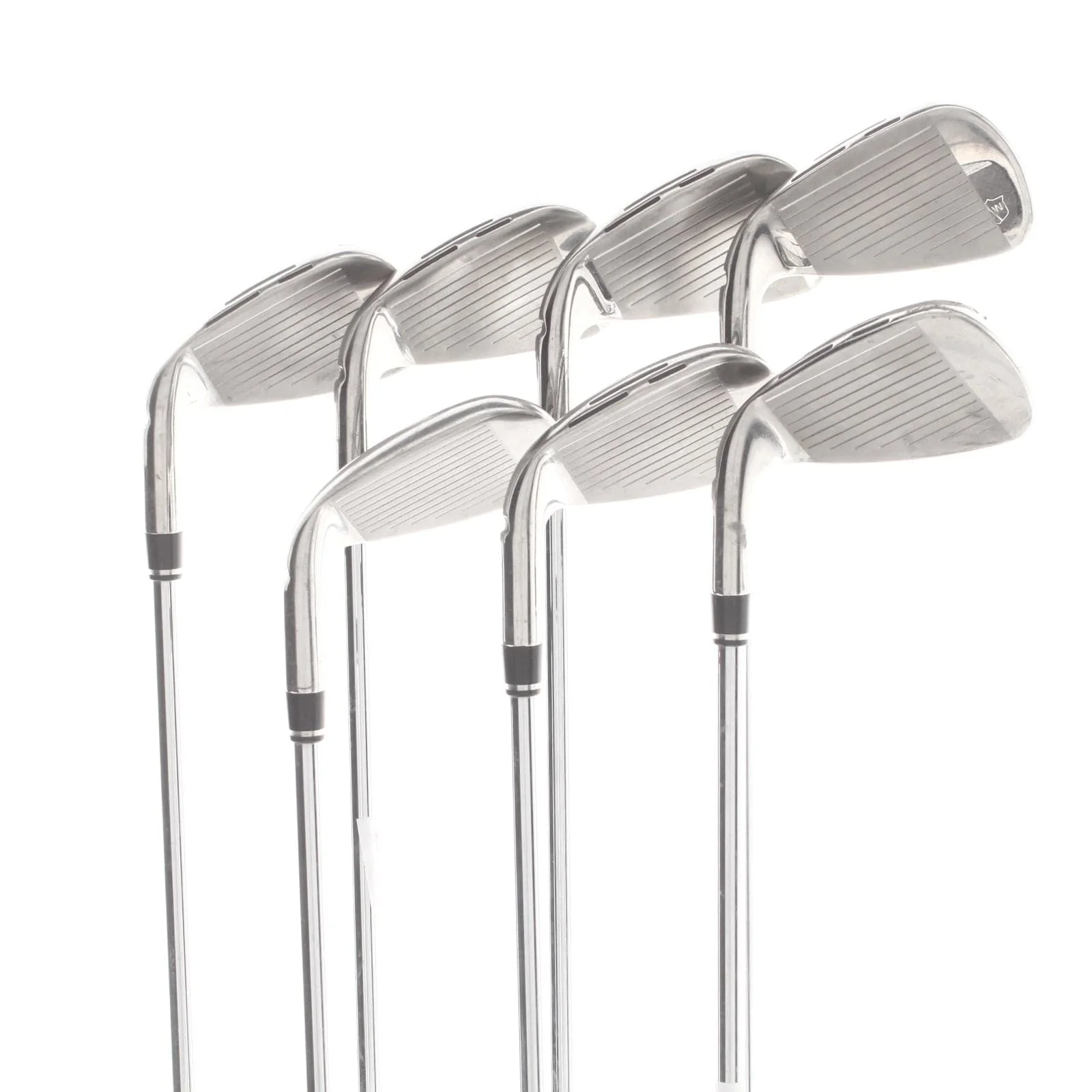 Wilson D9 Steel Mens Right Hand Irons 5-SW Regular - KBS Max - Image 4