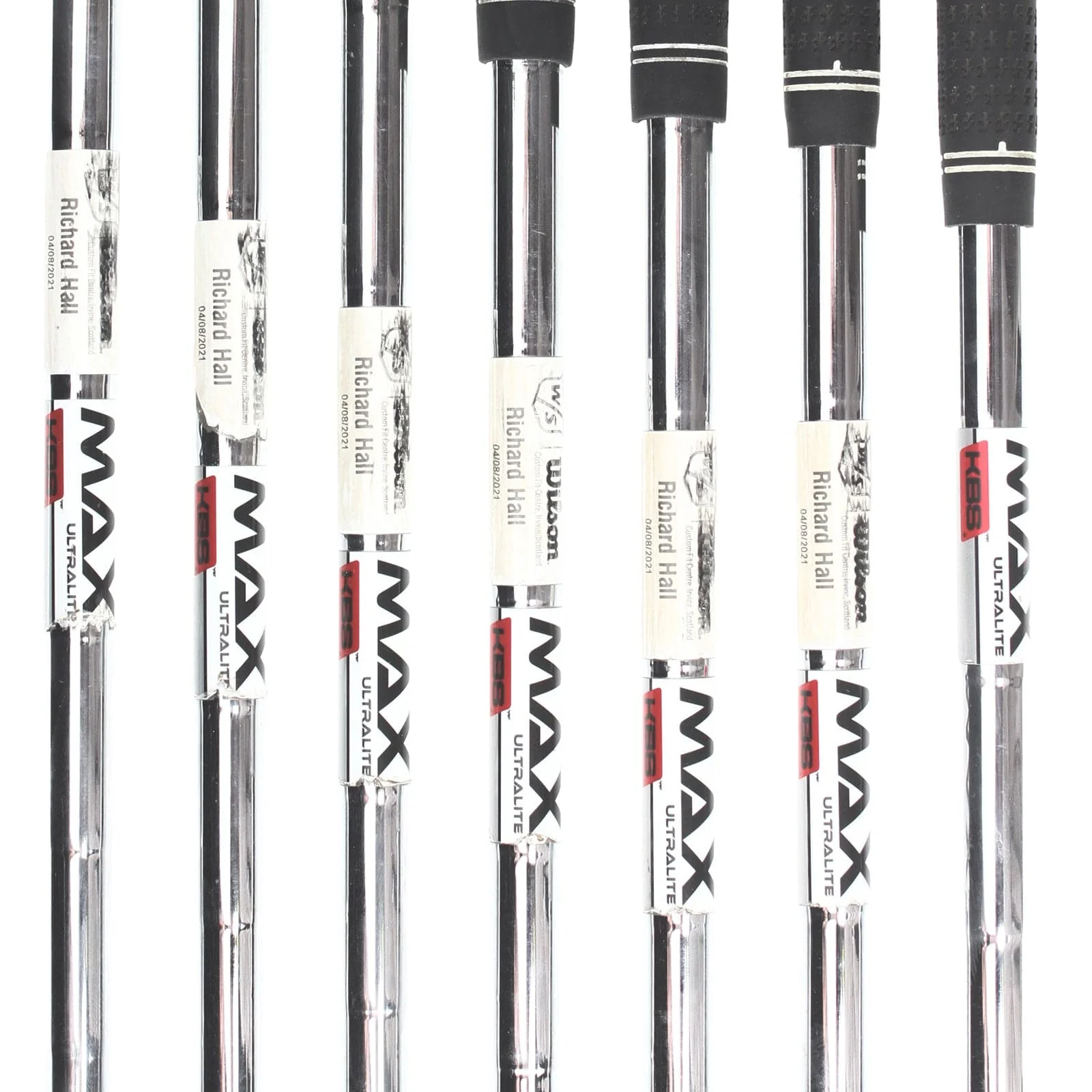 Wilson D9 Steel Mens Right Hand Irons 5-SW Regular - KBS Max Ultralite - Image 6
