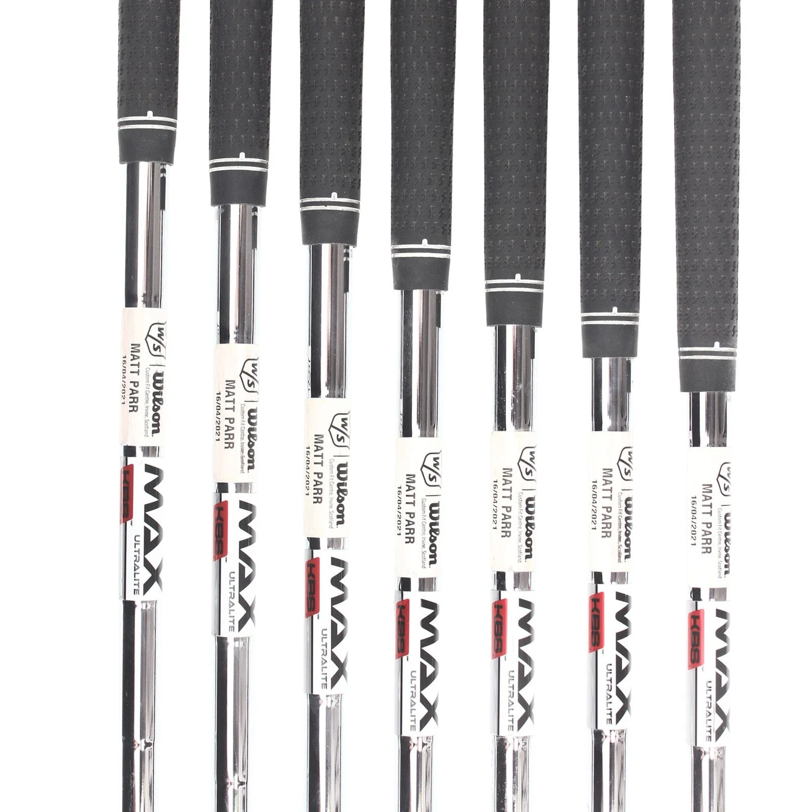 Wilson D9 Steel Mens Right Hand Irons 6-GW+SW Regular - KBS Max Ultralite - Image 6