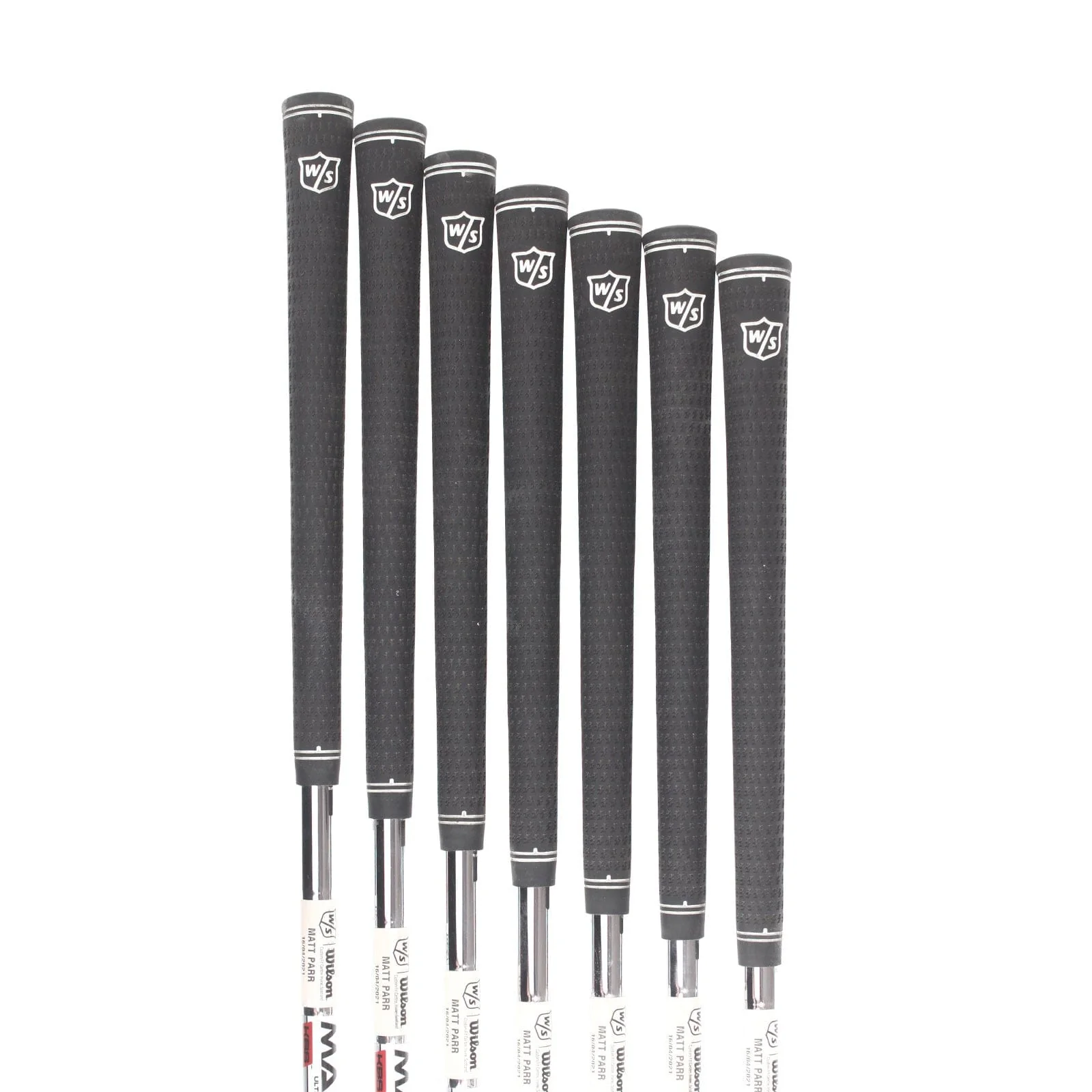 Wilson D9 Steel Mens Right Hand Irons 6-GW+SW Regular - KBS Max Ultralite - Image 7