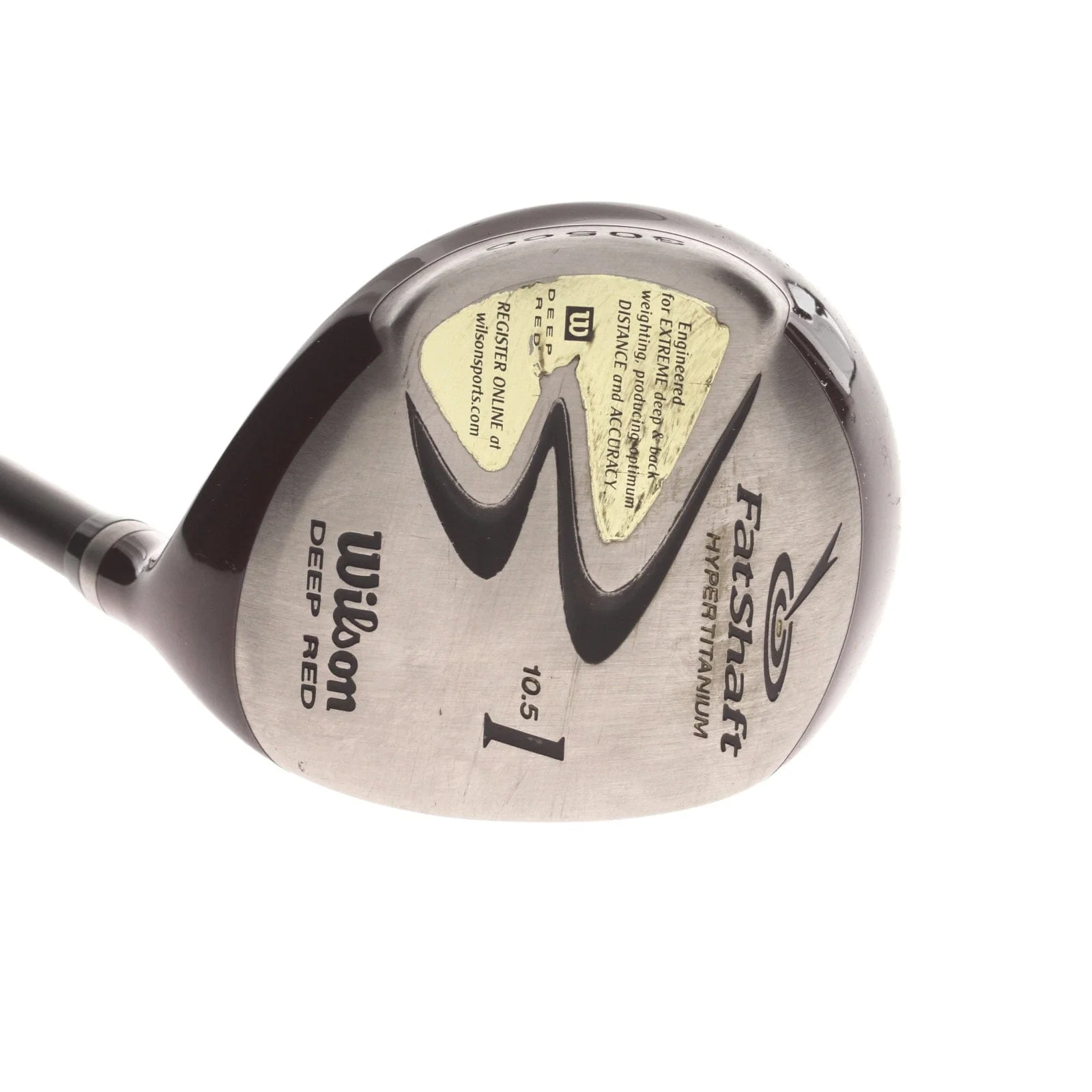 Wilson Deep Red Graphite Mens Right Hand Driver 10.5* Stiff - Wilson Fatshaft Prolite - Image 2