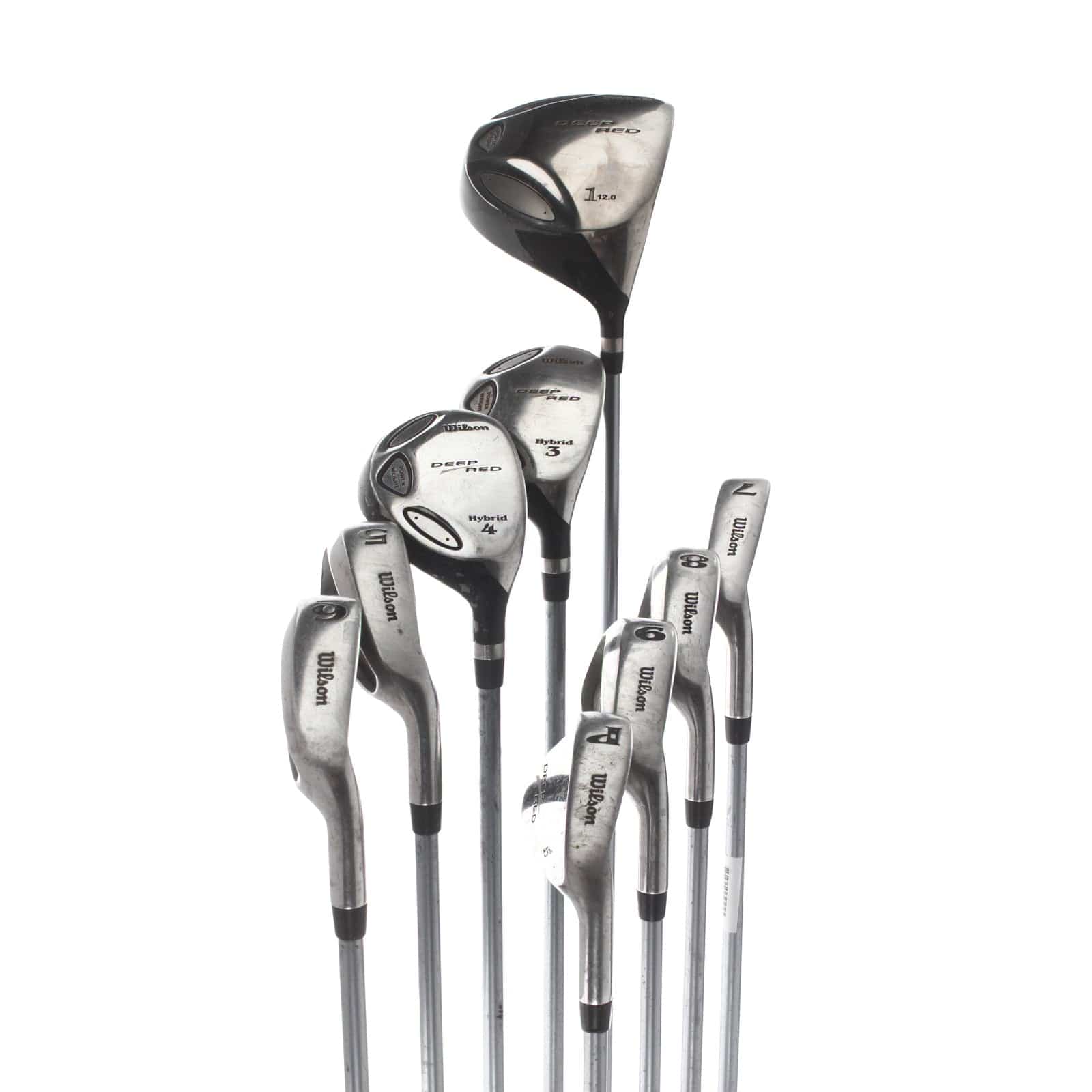 Wilson Deep Red Graphite Mens Right Hand Package Set Regular - Fujikura - Image 3