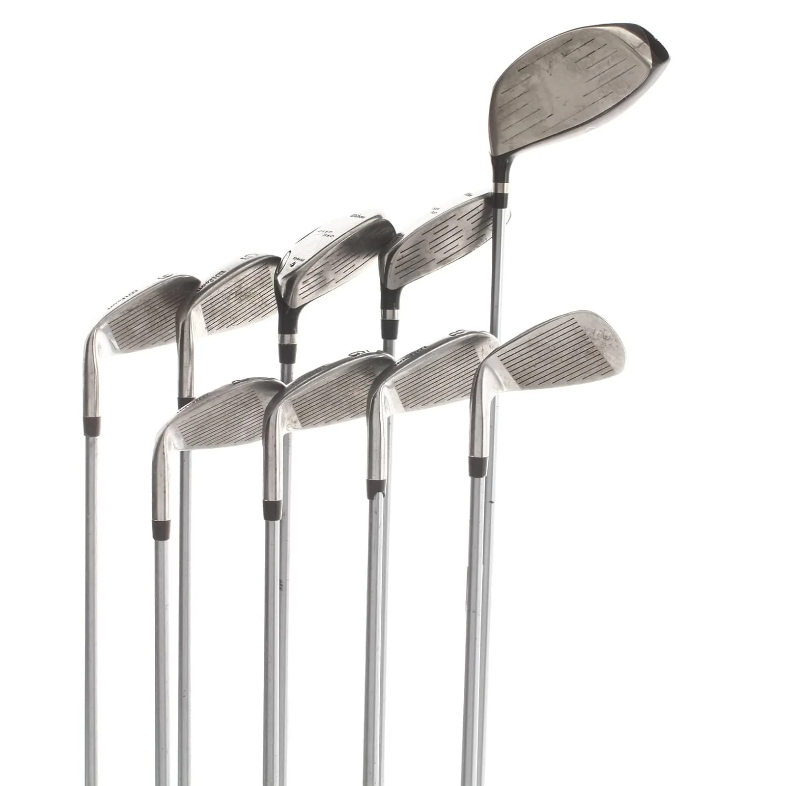 Wilson Deep Red Graphite Mens Right Hand Package Set Regular - Fujikura - Image 4
