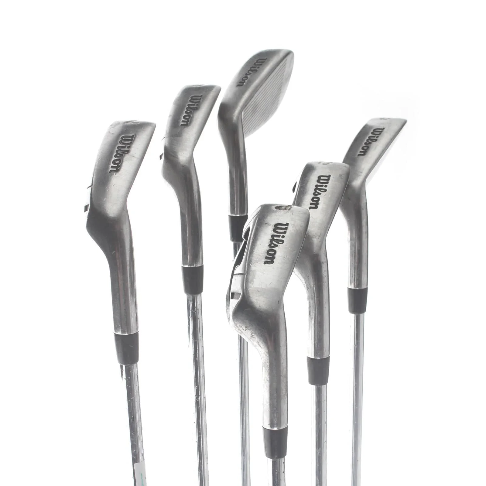 Wilson Deep Red Steel Mens Right Hand Irons 5-PW Uniflex - True Temper - Image 3