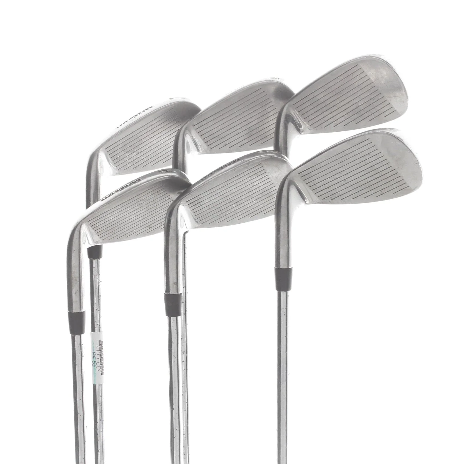 Wilson Deep Red Steel Mens Right Hand Irons 5-PW Uniflex - True Temper - Image 4