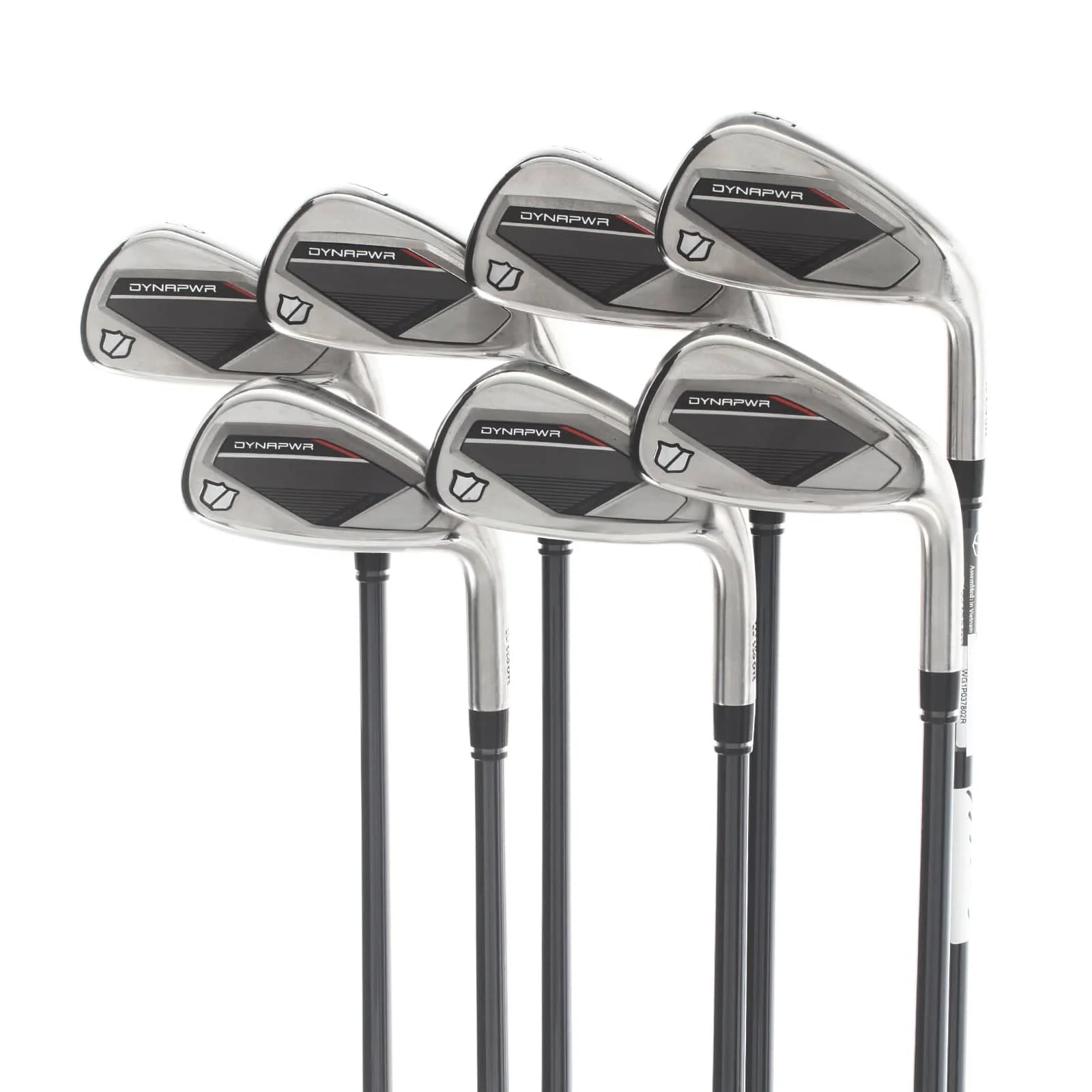 Wilson Dynapower 2025 Graphite Mens Right Hand Irons 5-GW Regular - UST Mamiya Recoil Dart 70R