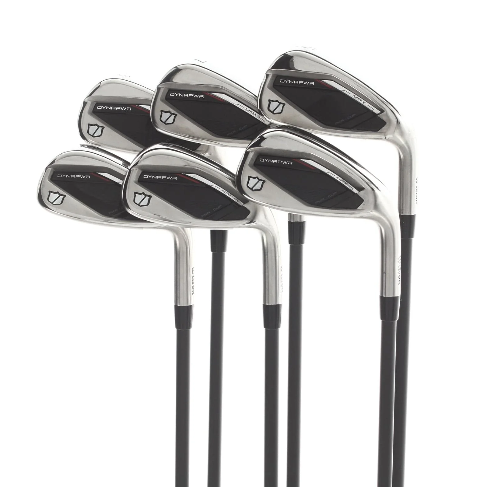 Wilson Dynapwr Max Graphite Mens Right Hand Irons 6-GW Senior - KBS Max Graphite Iron 55