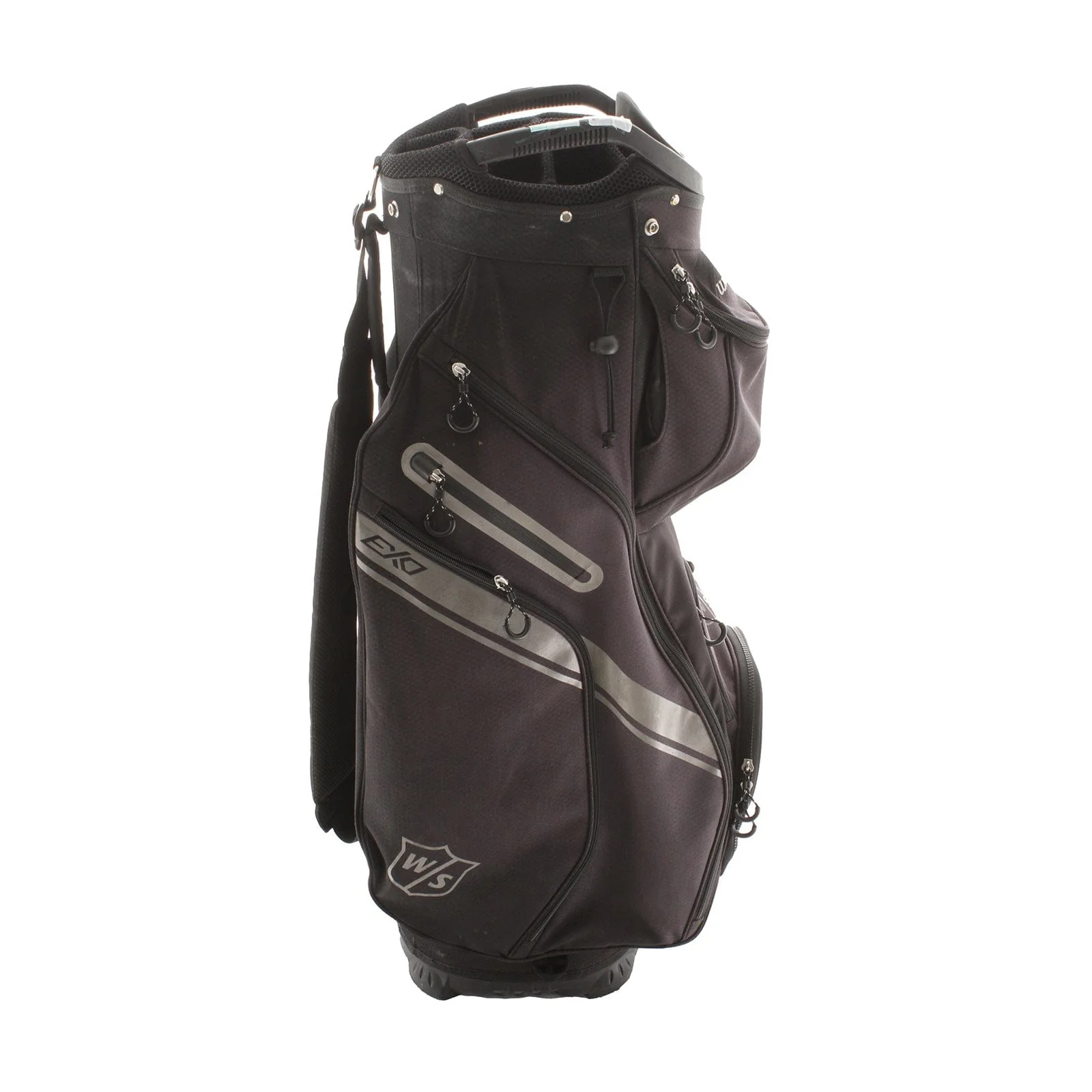 Wilson EXD Cart Bag - Black/Silver - Image 3