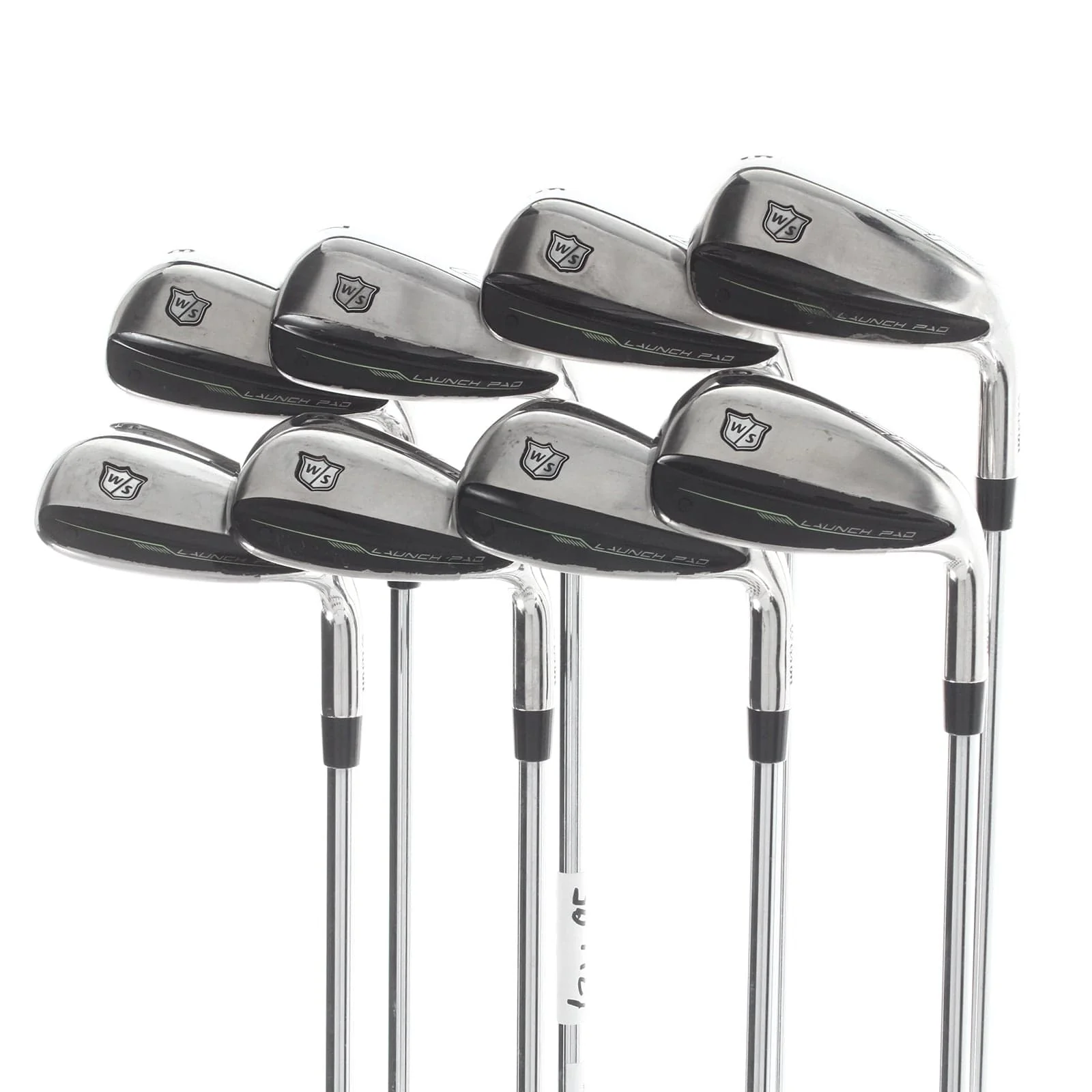 Wilson Launch Pad 2022 Steel Mens Right Hand Irons 5-GW+SW Ultralite - KBS Max Ultralite