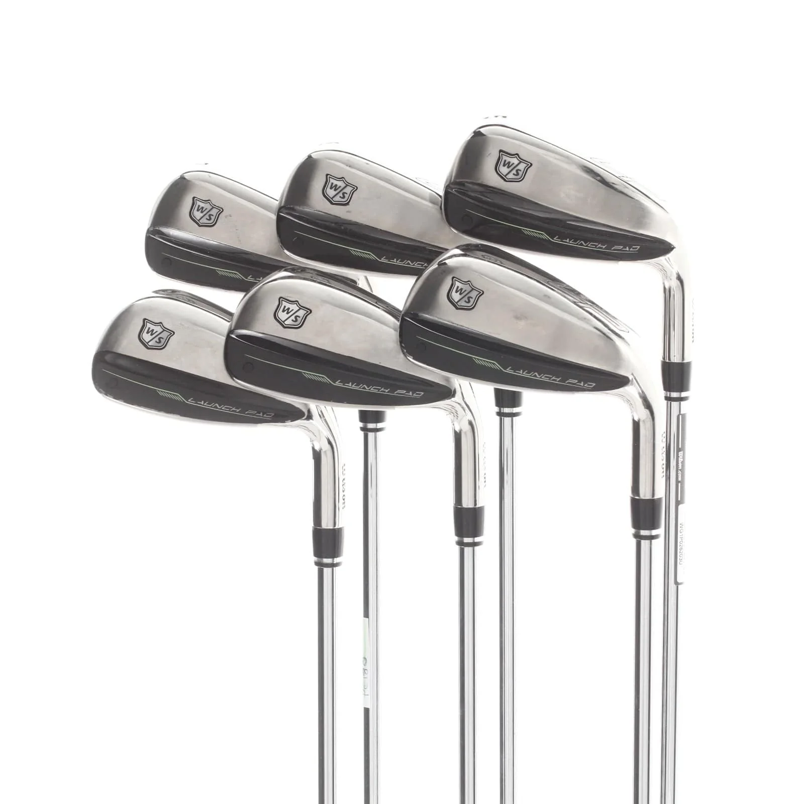 Wilson Launch Pad 2022 Steel Mens Right Hand Irons 5-PW Regular - KBS Ultralite