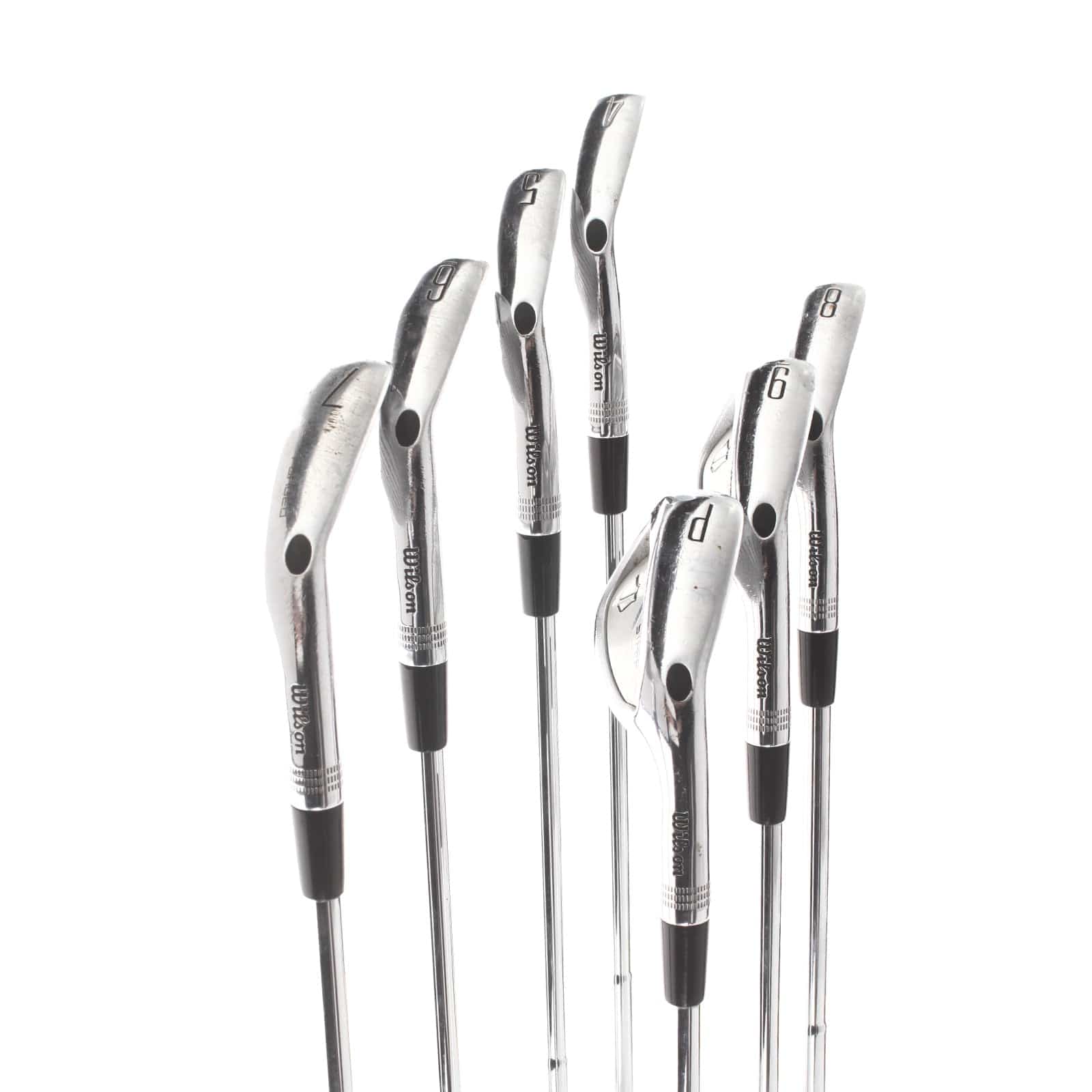 Wilson Model CB Steel Mens Right Hand Irons 4-PW Stiff - Dynamic Gold Mid 115 - Image 3