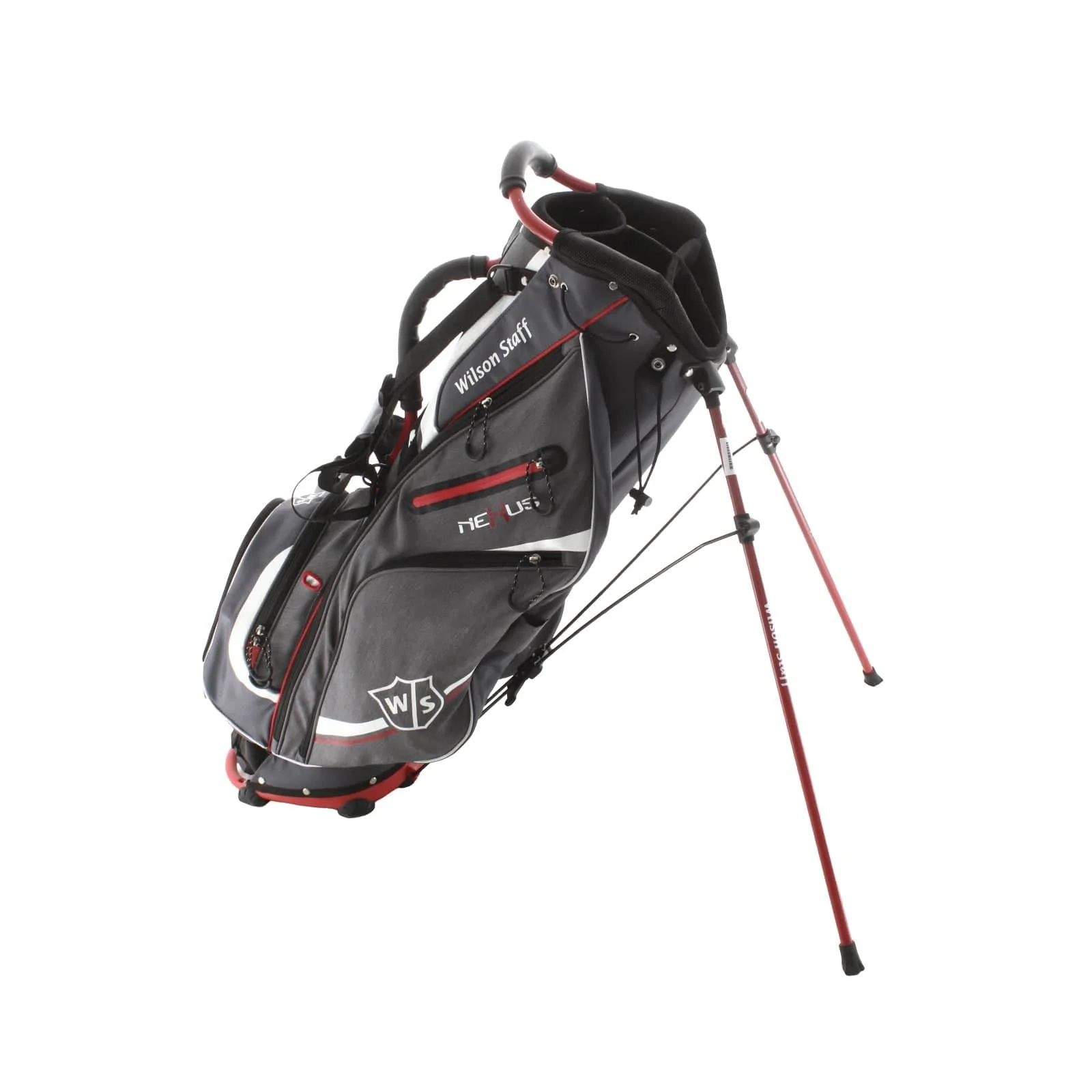 Wilson Nexus Stand Bag - Grey/White/Red