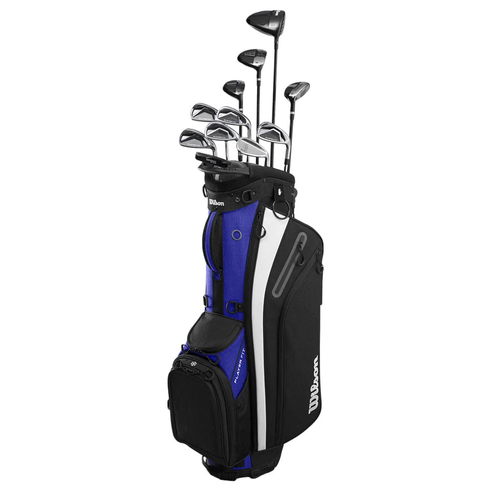 Wilson Player Fit 12-Piece Stand Bag Package Set - Steel +1" Longer - Image 9