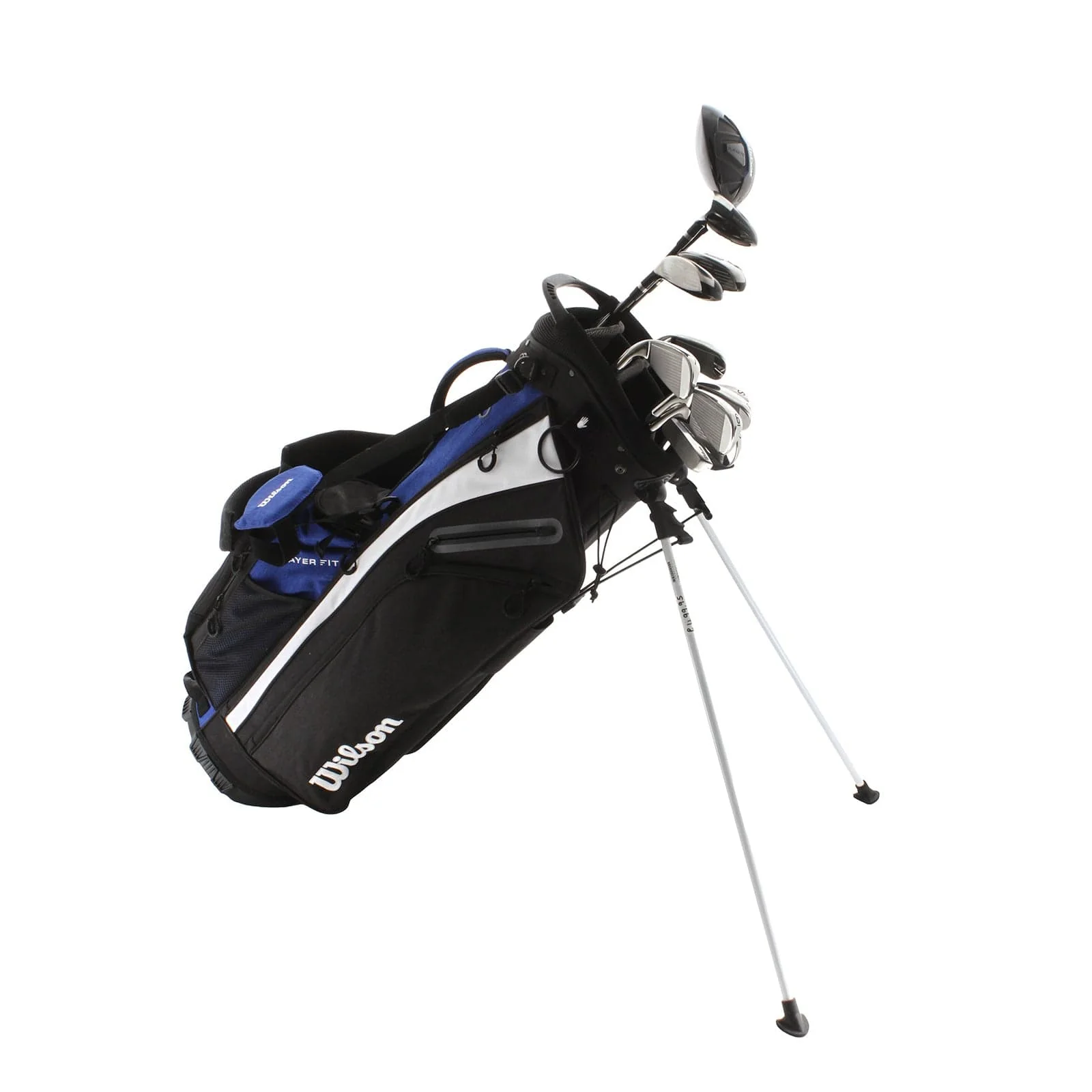 Wilson Player Fit Steel/Graphite Mens Right Hand Package Set Stiff Flex