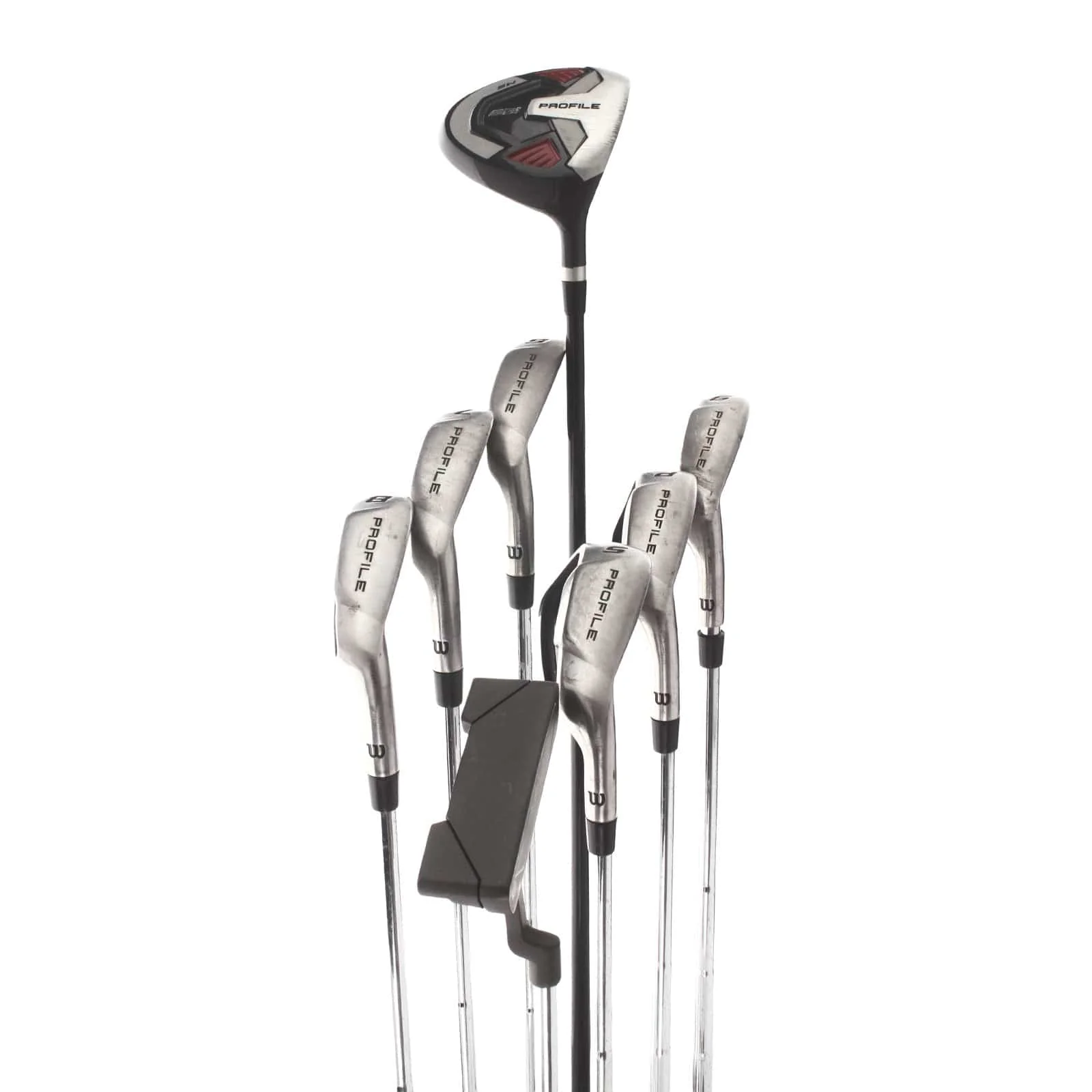 Wilson Profile Steel/Graphite Mens Right Hand 6-sw+3 Wood Regular - Steel - Image 4