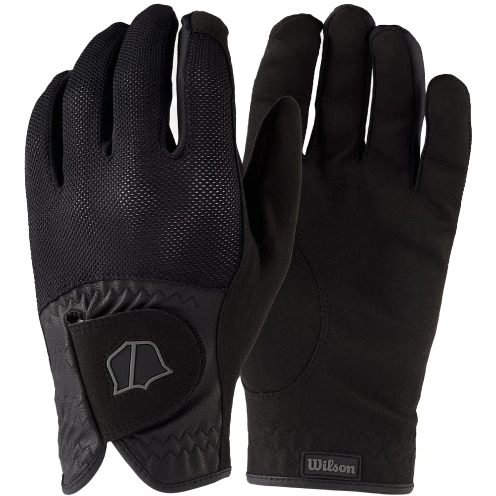 Wilson Rain Gloves (Pair) - Black - Image 3