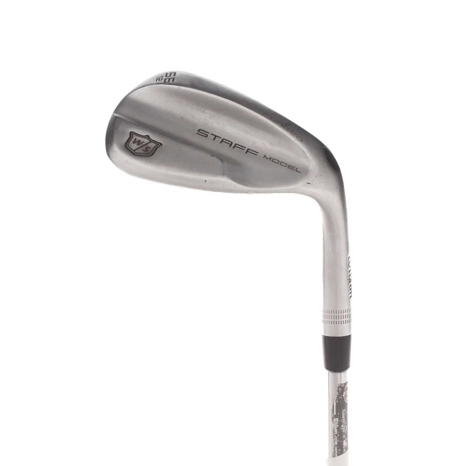Wilson Staff Model Steel Mens Right Hand Sand Wedge 56* 12 Bounce Stiff - Dynamic Gold 120
