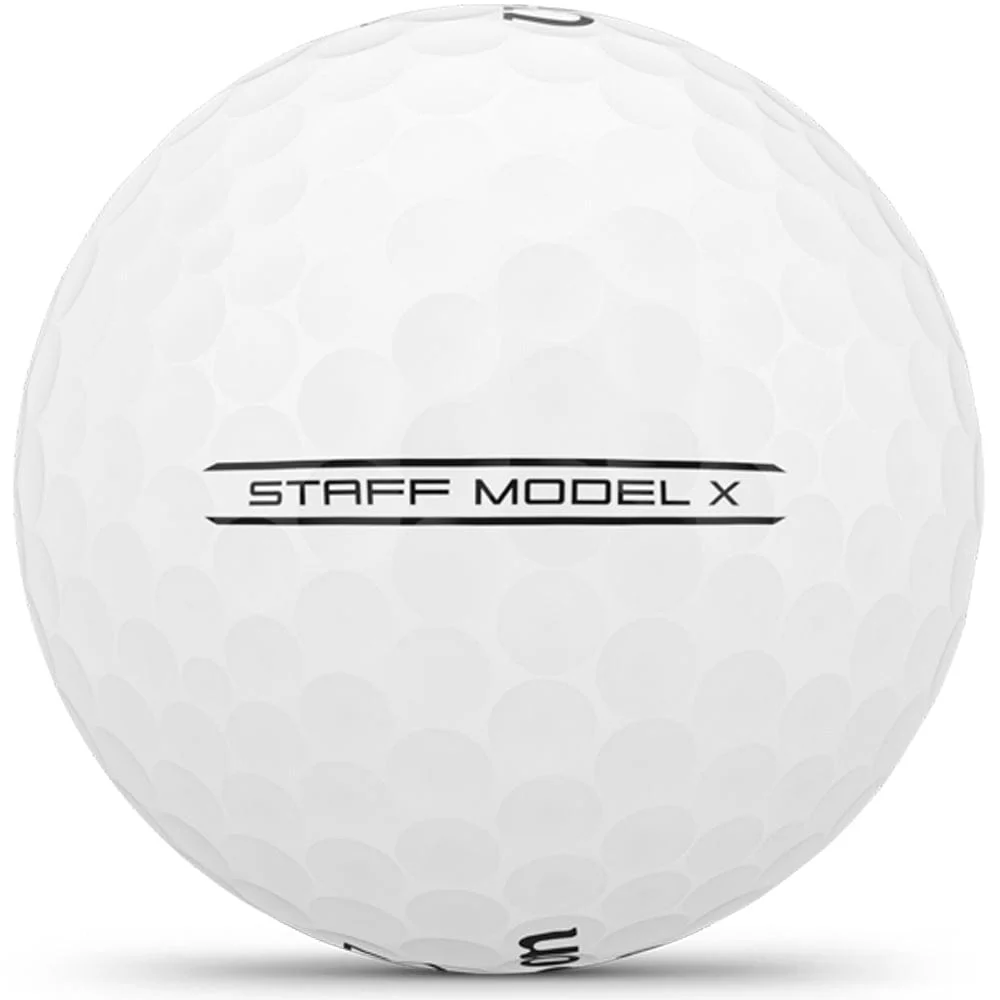 Wilson Staff Model X Golf Balls - White - 12 Pack - Image 3