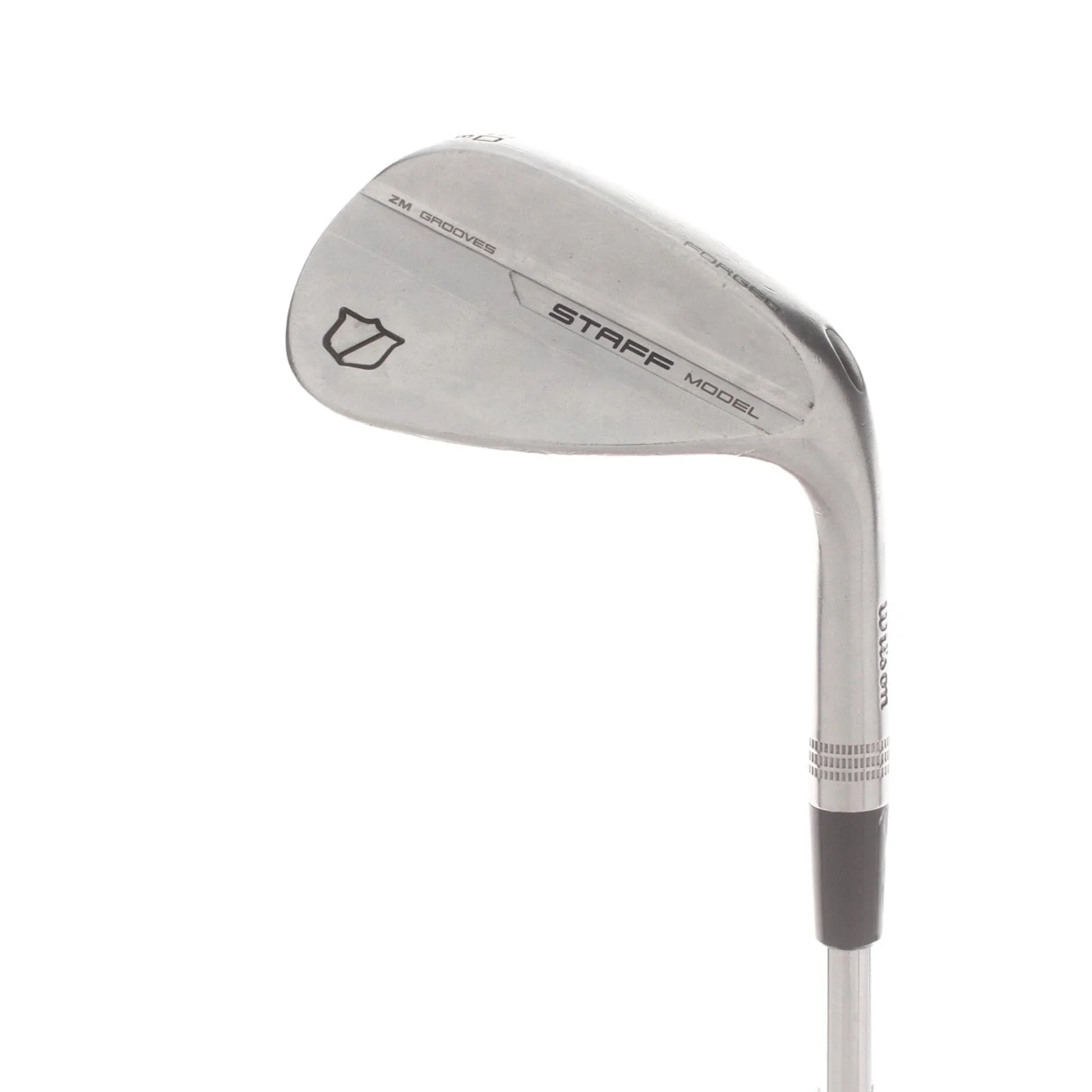 Wilson Staff Model ZM Steel Mens Right Hand Gap Wedge 50* 8 Bounce ZM Grind Wedge - Dynamic Gold Tour Issue Spinner