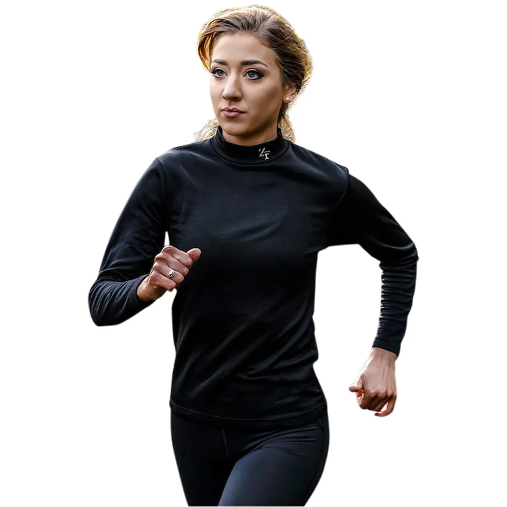 Zerofit Heatrub Move Baselayer Top - Black - Image 2