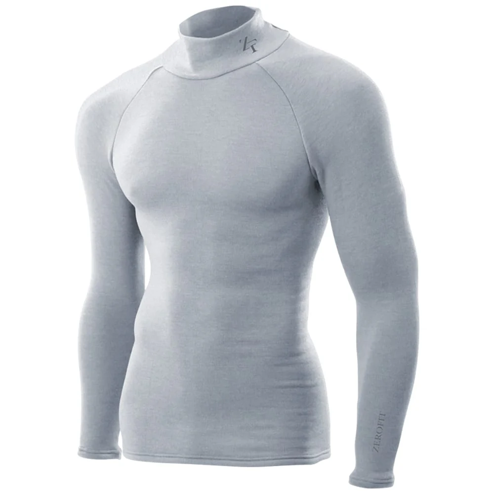Zerofit Heatrub Ultimate Baselayer Top - Grey